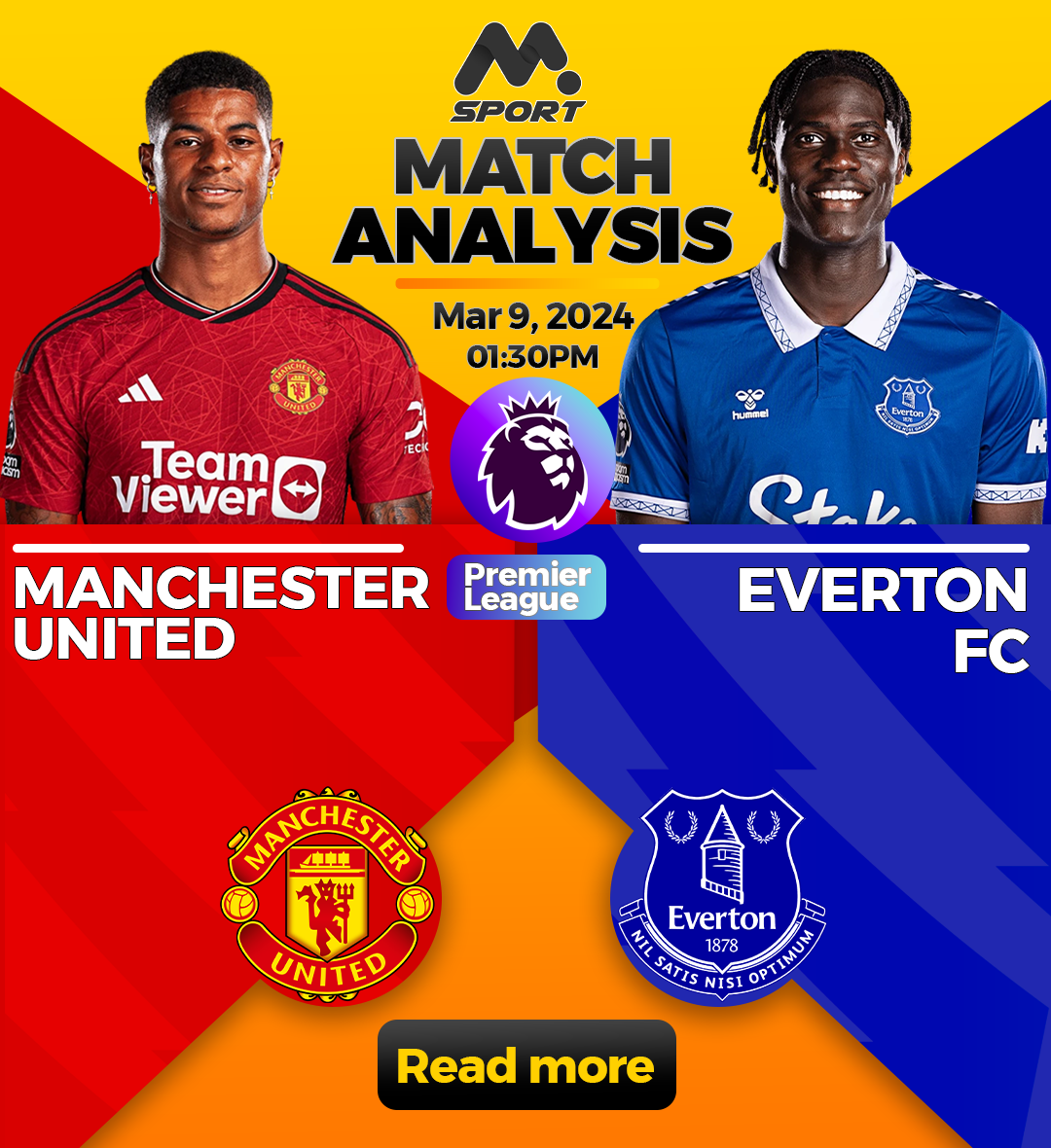 Manchester United vs. Everton - Preview, Team News, Predictions, Line-ups