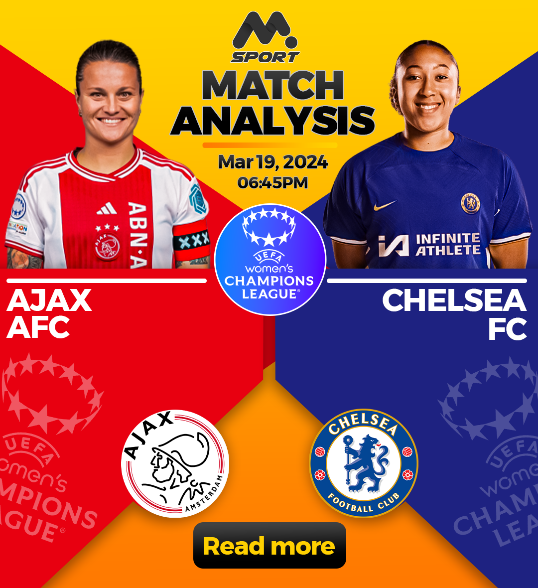 Battle in Amsterdam: Ajax Women vs. Chelsea Women - Champions League Clash